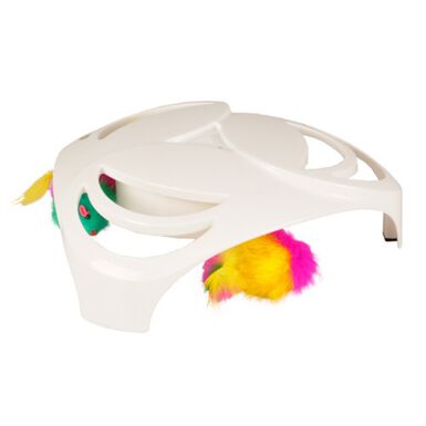 Flamingo Ratón Giratorio para gatos 