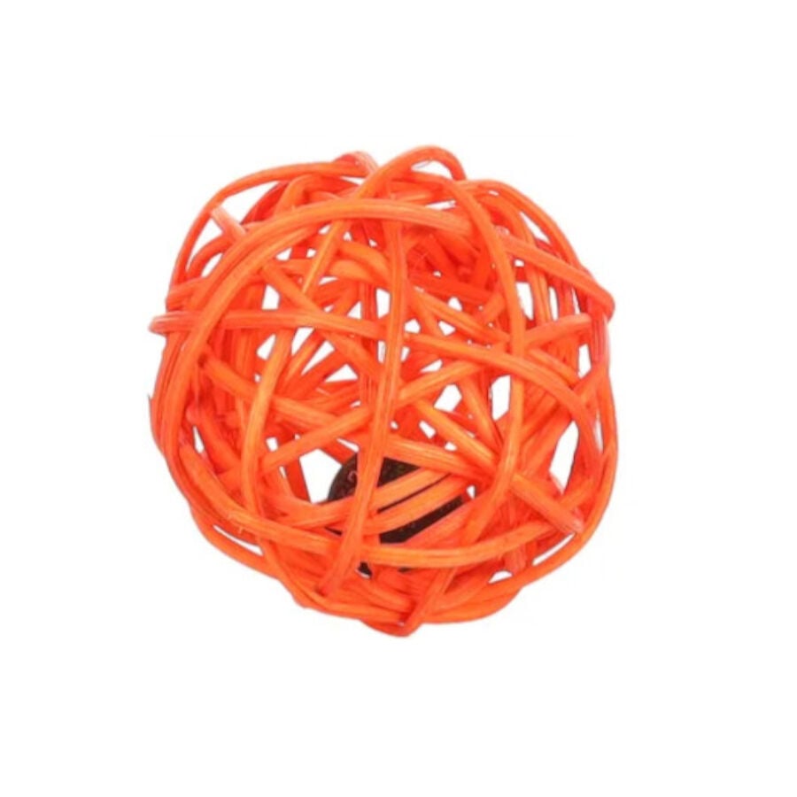 Flamingo Alex Pelota de Ratán para gatos thumbnail