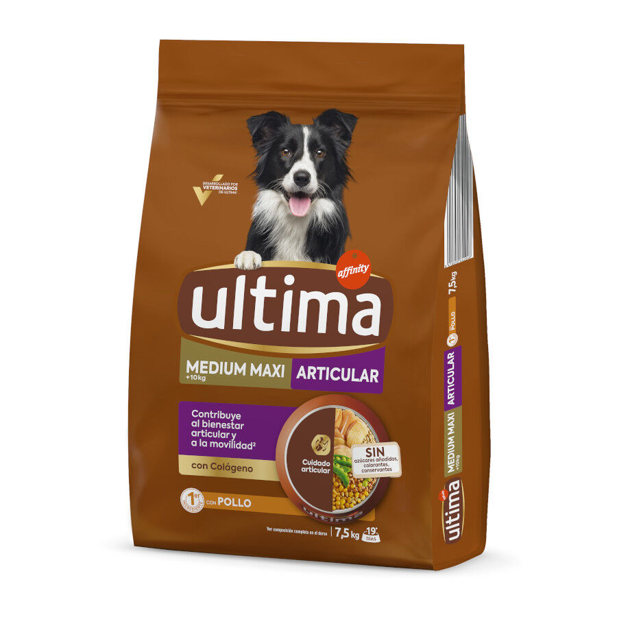 7.5 kg Affinity Ultima Medium/Maxi Articular Pollo pienso para perros, , large Imagen numero 1