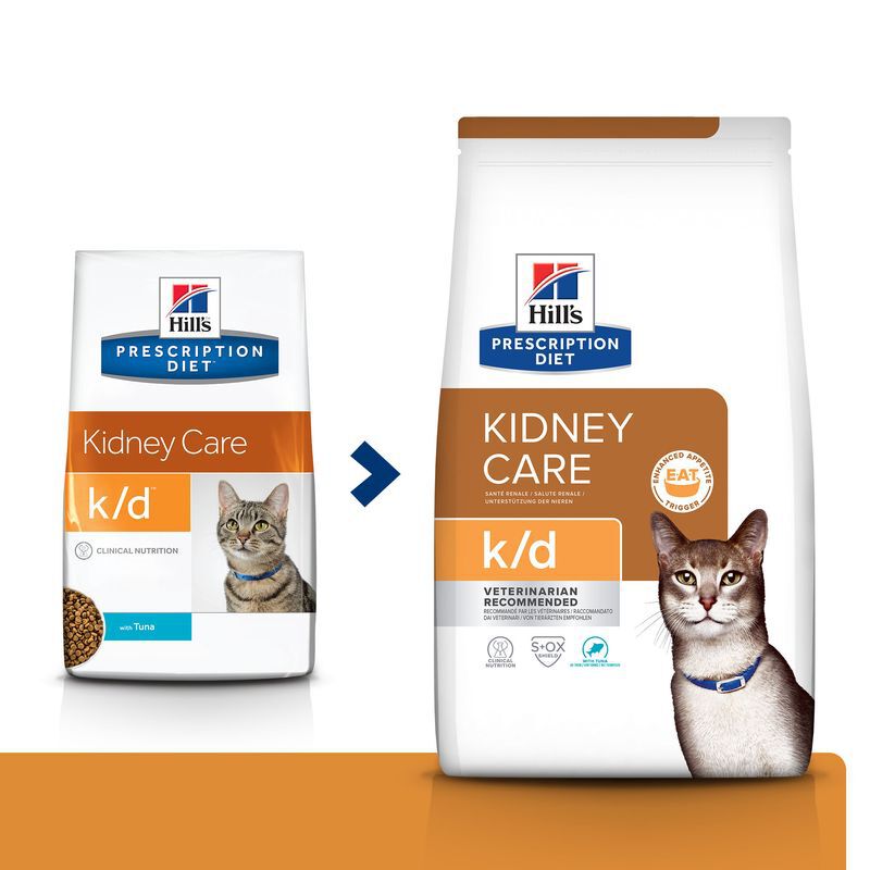 1.5 kg Hill's Prescription Diet kidney Care k/d At&uacute;n pienso para gato, , large Imagen numero 3