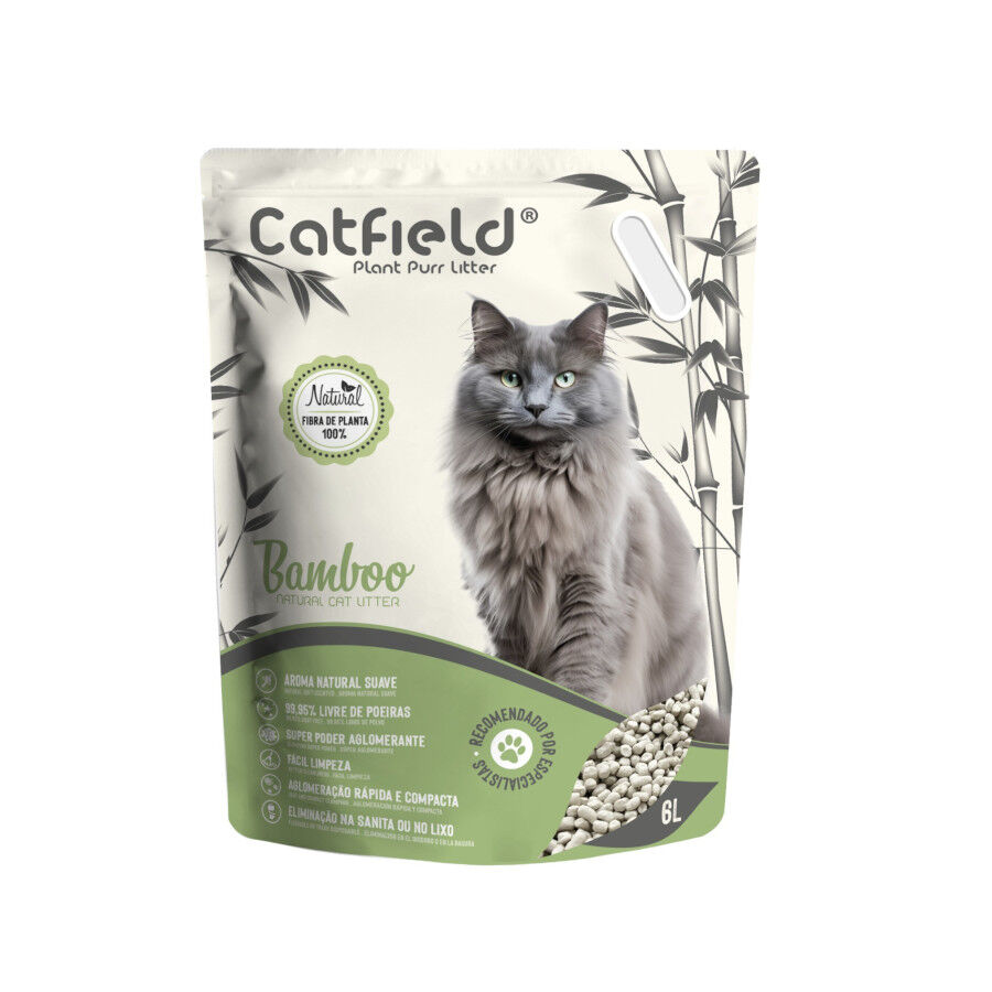 Catfield Arena Bamb&uacute; Aglomerante Natural para gatos, , large Imagen numero 1