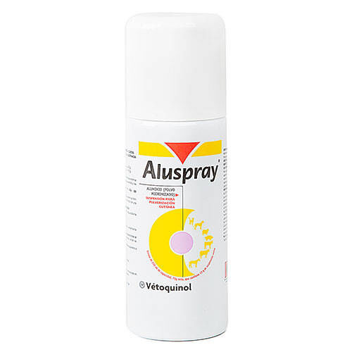 Aluspray cicatrizante para heridas de mascotas Imagen numero 1