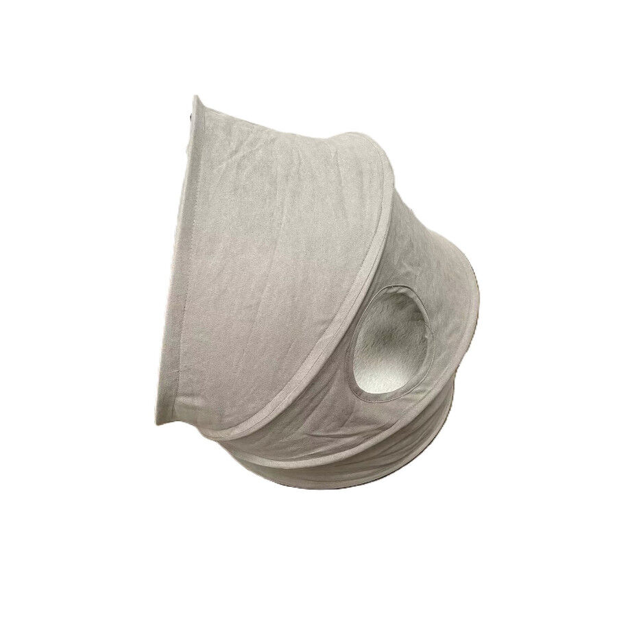 Leeby cama cueva beige para gatos thumbnail