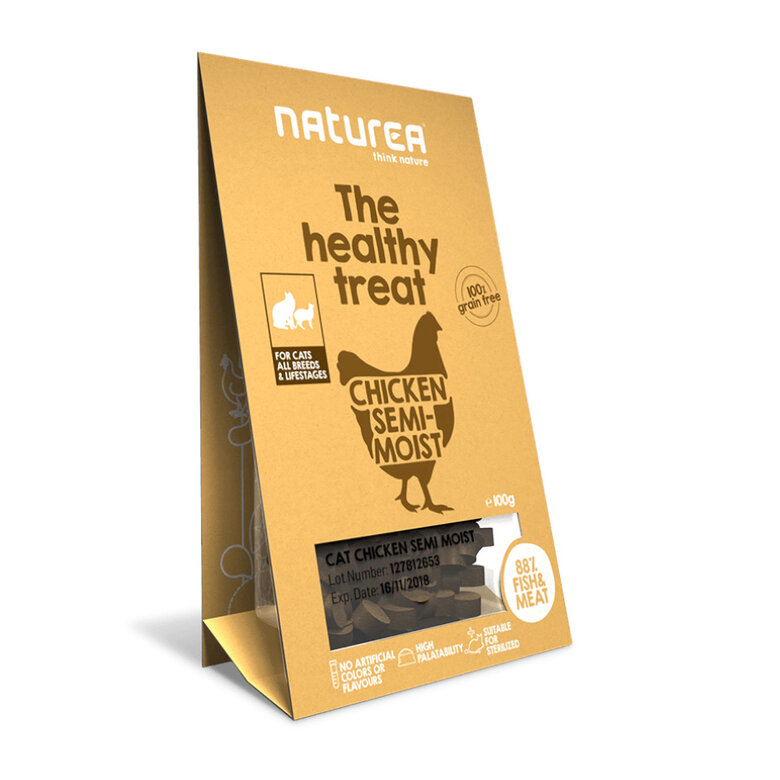  Naturea Bocaditos Think Nature Pollo para gatos, , large image number null