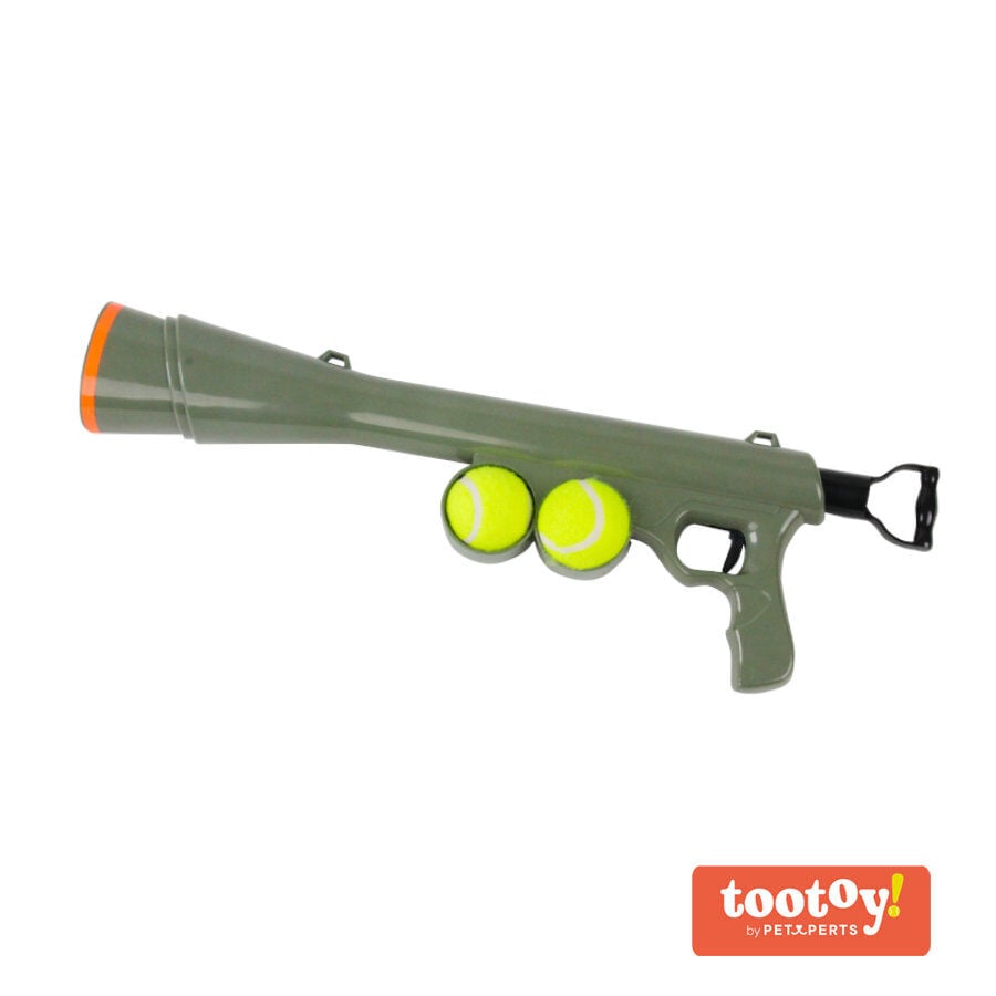Tootoy! Ball launcher Green Lanzador de Pelotas Automático para perros