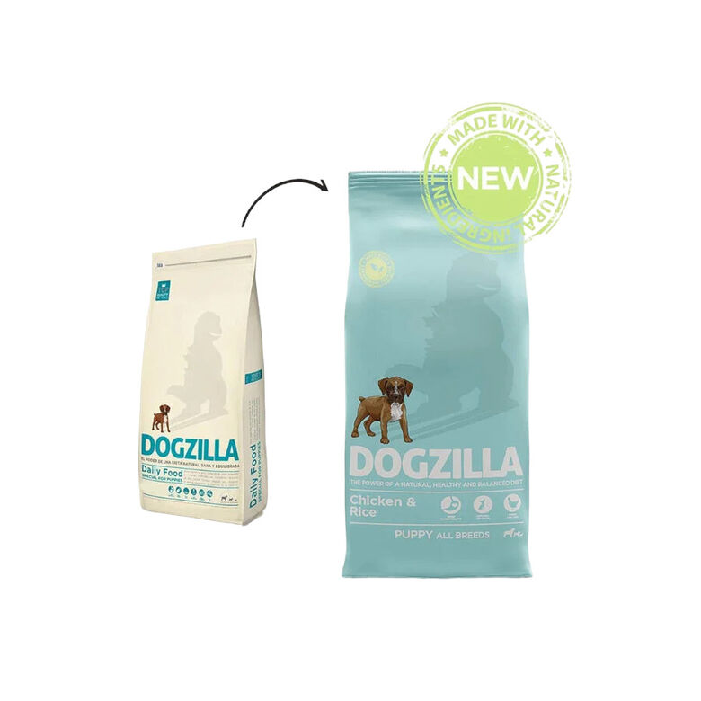 Dogzilla Puppy Pollo y Arroz pienso para cachorros thumbnail