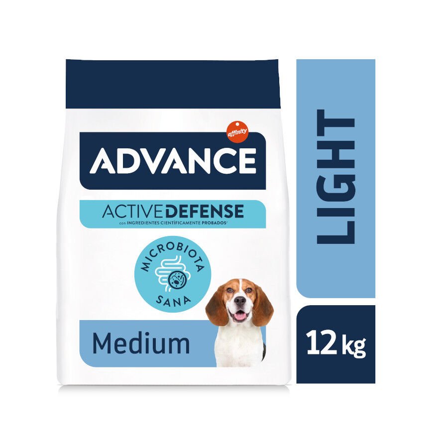 Advance Active Defense Medium Light Pollo y Arroz pienso para perros thumbnail