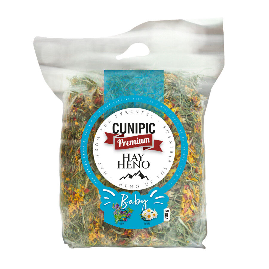 Cunipic Heno Premium de los Pirineos para conejos baby, , large Imagen numero 1