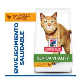 Hill's Science Plan Youthful Vitality Pollo pienso para gatos