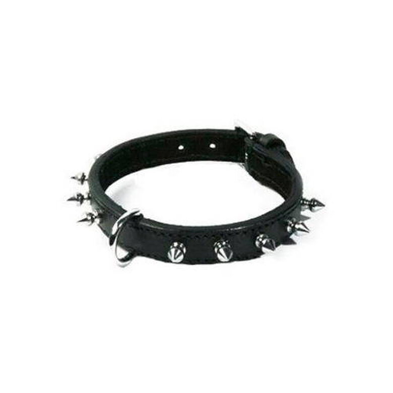 Nayeco Collar para perros cuero negro con pinchos Imagen numero 1 Nayeco Collar para perros cuero negro con pinchos Imagen numero 1