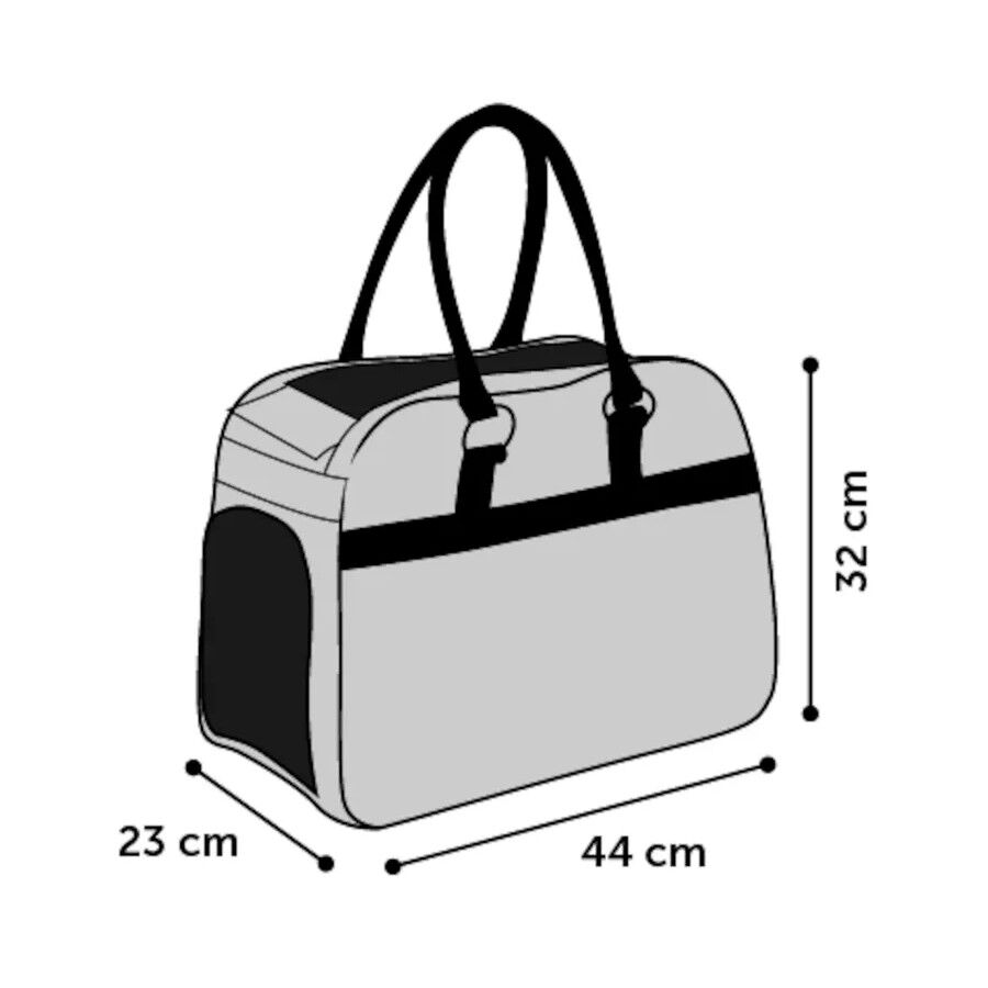 Flamingo Justine Bolsa Transport&iacute;n Gris para mascotas, , large Imagen numero 7