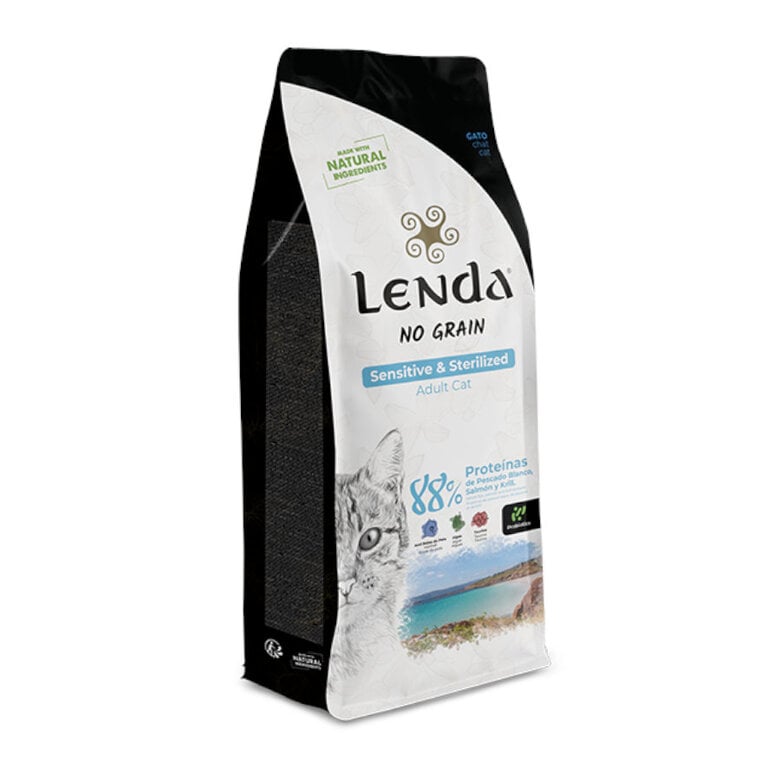 7 kg Lenda No Grain Sensitive & Sterilized Adult pienso para gatos,  Imagen numero 1 7 kg Lenda No Grain Sensitive & Sterilized Adult pienso para gatos, , large Imagen numero 1