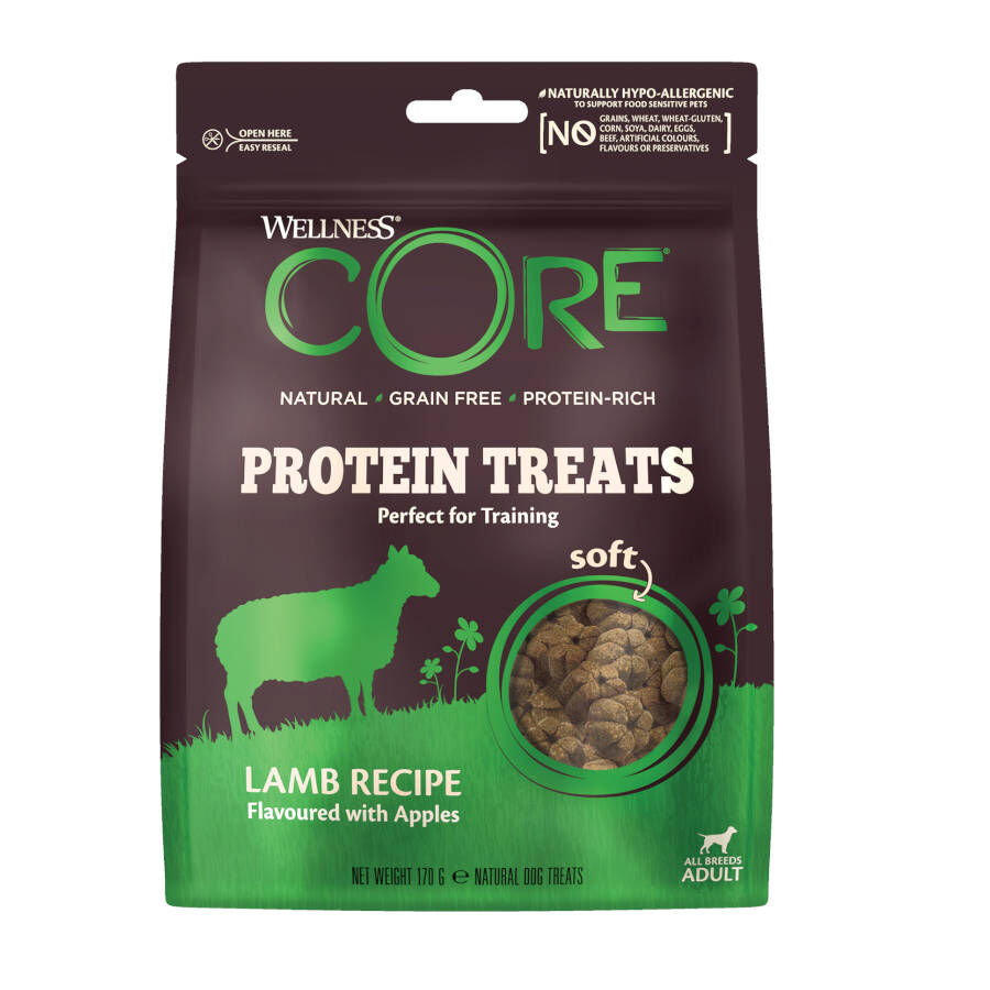 Wellness Core Bocaditos Protein Treats Cordero para perros thumbnail