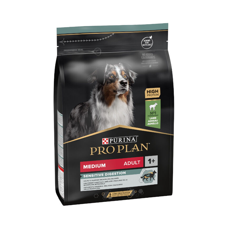 Pro Plan Adult Medium Digestión Cordero pienso para perros thumbnail