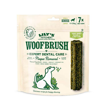 Lily's Kitchen Snacks Dentales Woofbrush Medium para perros