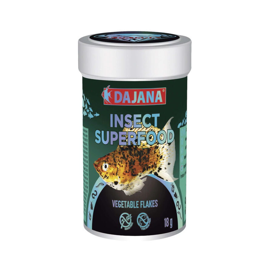Dajana Insect Superfood Escamas Vegetales alimento para peces herbívoros