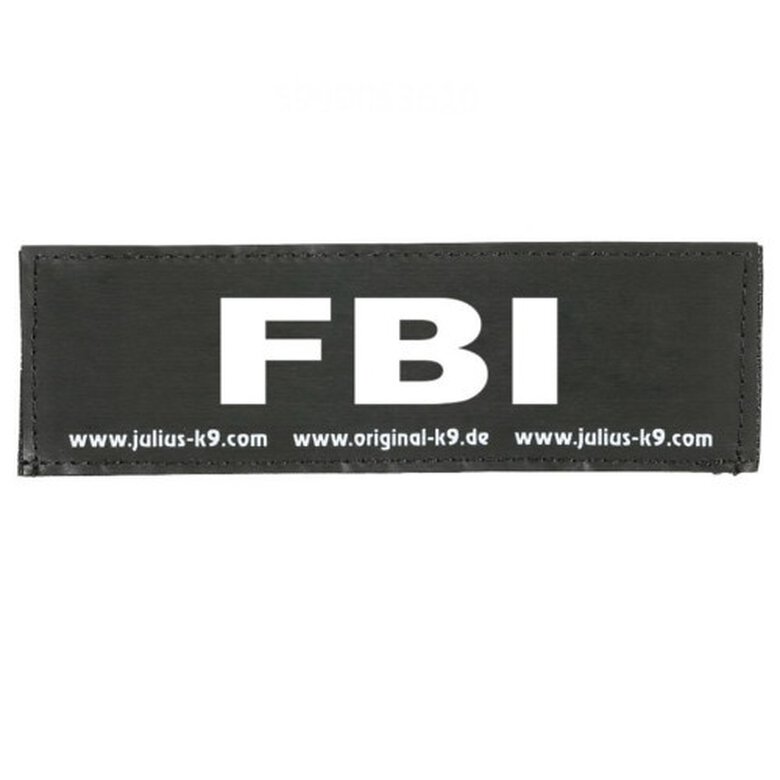 Julius K9 FBI Etiqueta para arnés de perros velcro image number null