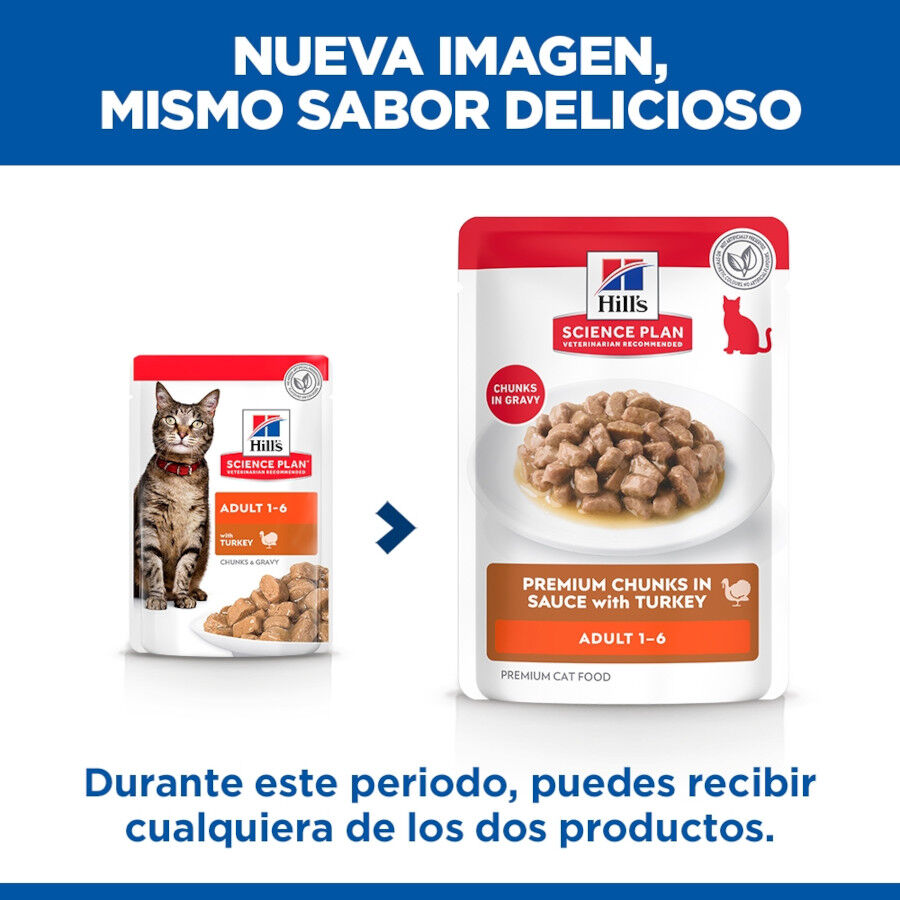 85 g Hill's Science Plan Adult Pavo sobre para gatos, , large Imagen numero 2