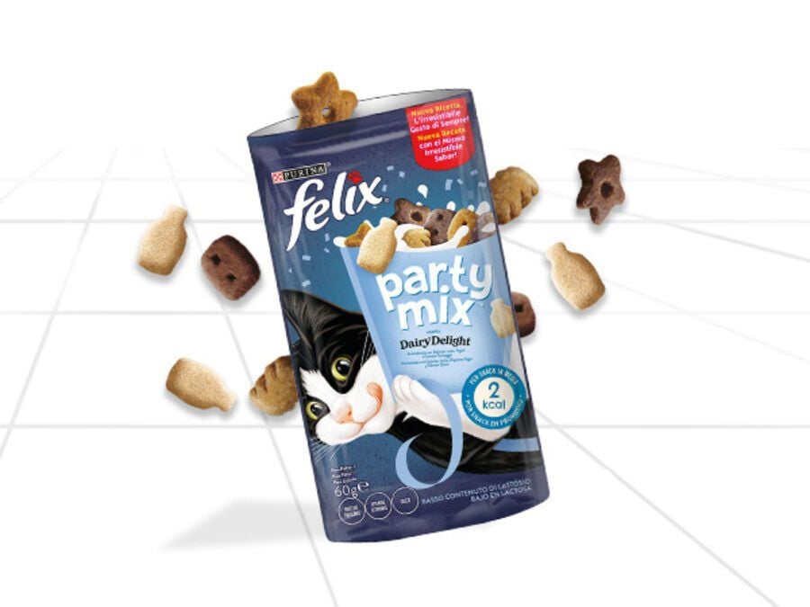 60 g Felix Party Mix Bocaditos de Leche para gatos, , large Imagen numero 8