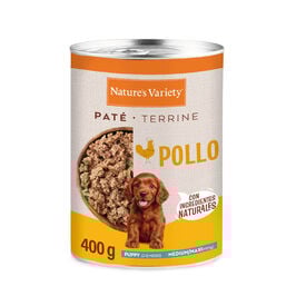 Nature's Variety Pat&eacute; Ternera Lata para cachorros medium