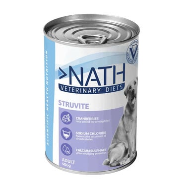 Nath Veterinary Diets Struvite Pavo lata para perros