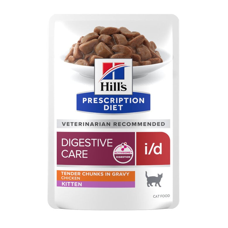 12 latas x 85 g Hill's Prescription Diet I/D Digestive Care Kitten Lata Pollo para gatos,  Imagen numero 1 12 latas x 85 g Hill's Prescription Diet I/D Digestive Care Kitten Lata Pollo para gatos, , large Imagen numero 1