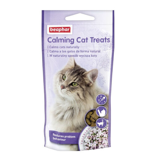 Beaphar Calming Cat Treats snack anti estrés gatos image number null