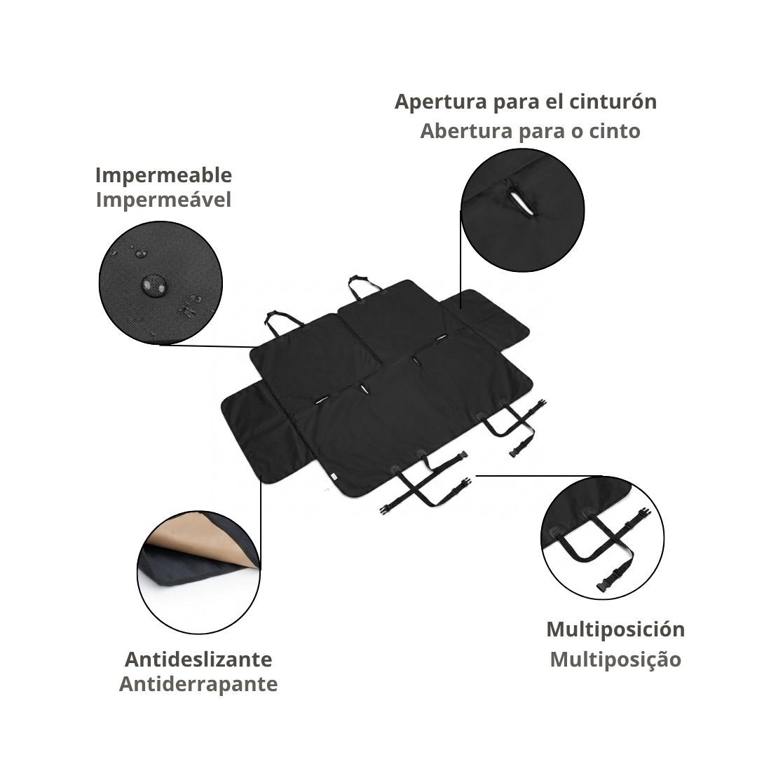 Outech Funda de Coche Impermeable para mascotas, , large Imagen numero 5