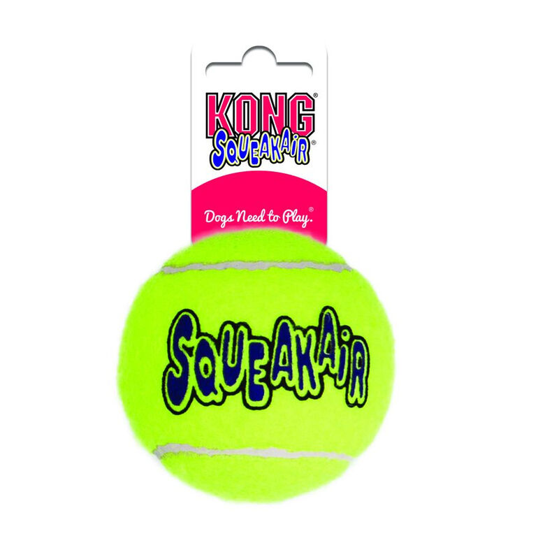 Kong Air Pelota de tenis con sonido para perros thumbnail