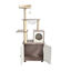 Leeby Luna árbol rascador con mueble para gatos, , large indicador imagen numero 7