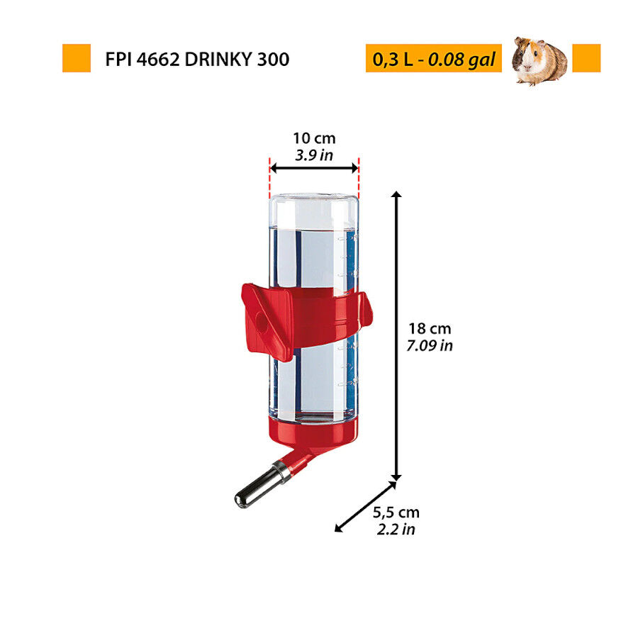 Ferplast Drinky Bebedero para roedores, , large Imagen numero 2