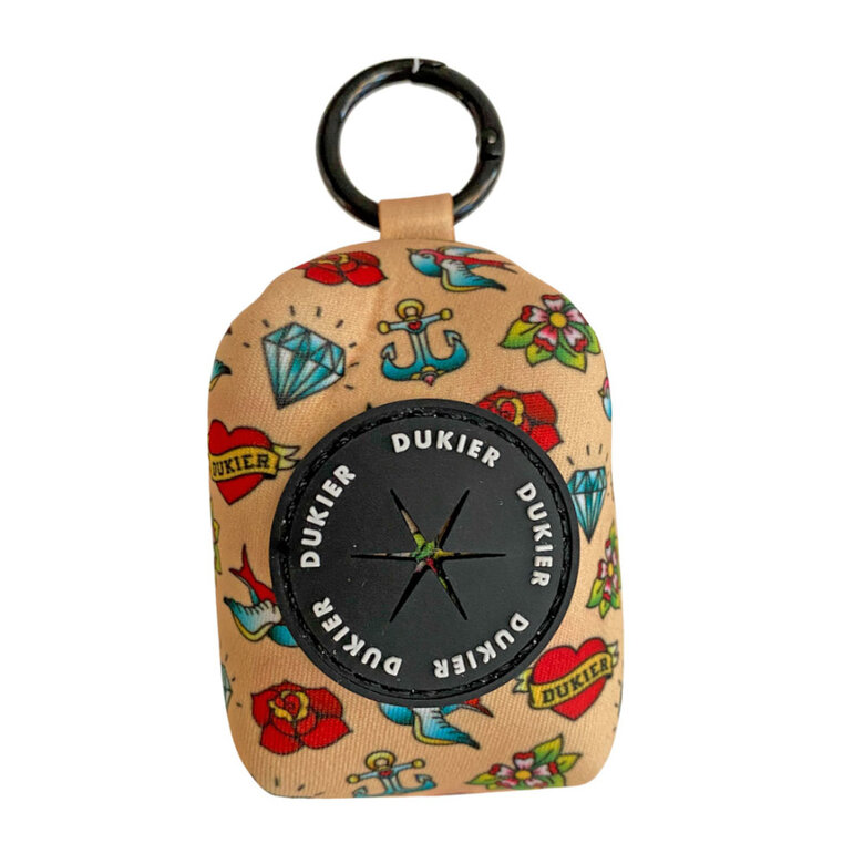 Dukier Tattoo Porta Bolsas con Enganche para perros, , large image number null