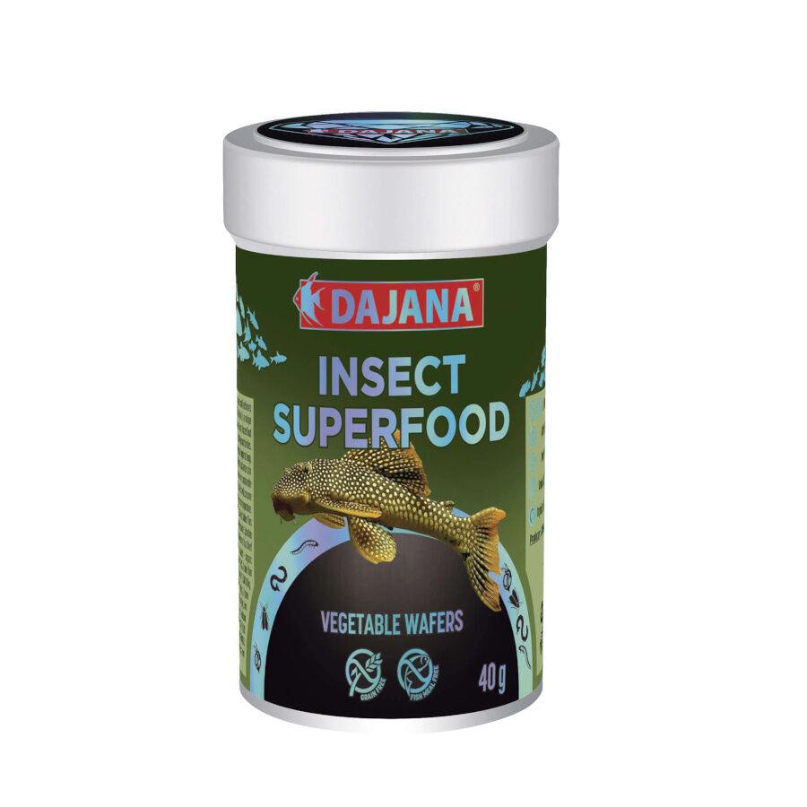 Dajana Insect Superfood Vegetable Wafers alimento para peces