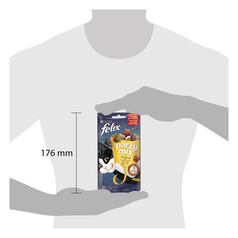 200 g Felix Party Mix Original Bocaditos para gatos,  Imagen numero 5 200 g Felix Party Mix Original Bocaditos para gatos, , large Imagen numero 5
