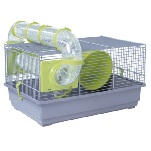 Voltrega jaula para h&aacute;mster ruso con t&uacute;nel y rueda Imagen numero 1