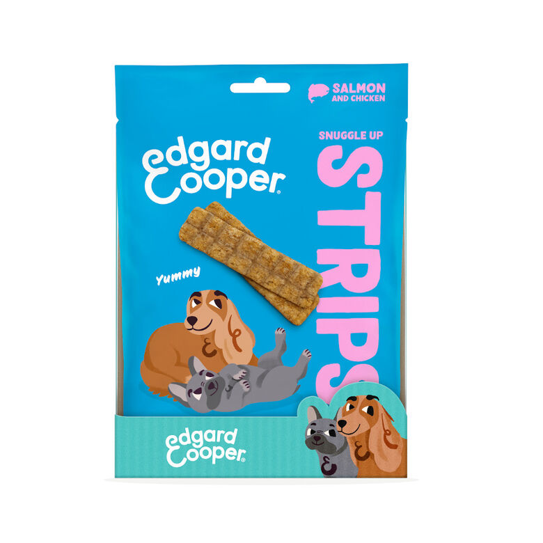 Edgard &amp; Cooper Tiras de Salmón y Pollo para perros thumbnail