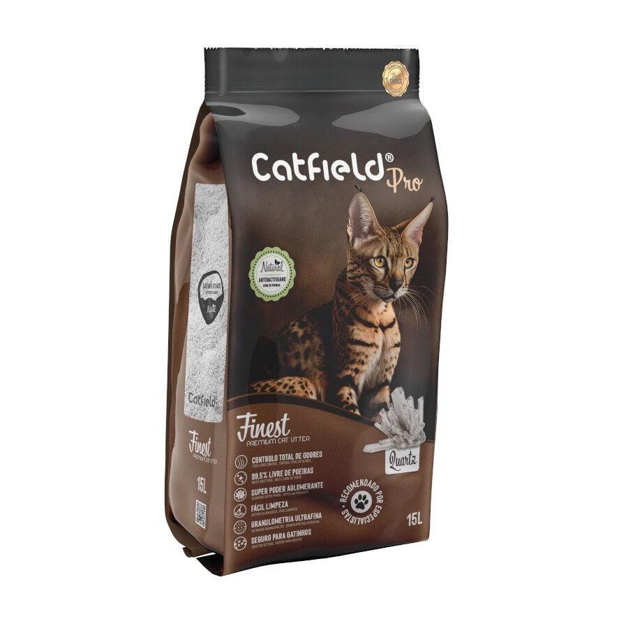 Catfield Premium Quartz Pro Arena Aglomerante para gatos, , large Imagen numero 1