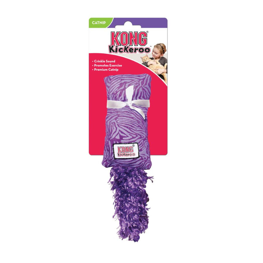 Kong Kickeroo Juguete con plumas para gatitos