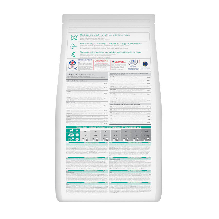 12 kg Hill's Science Plan Perfect weight y Active Mobility pollo pienso para perros grandes, , large Imagen numero 8