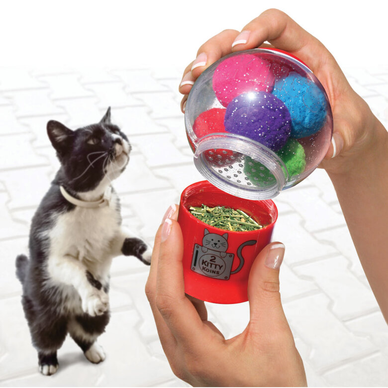 Kong Catnip Infusor con Pelotas para gatos, , large image number null