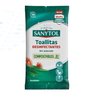 Sanytol Toallitas Húmedas Desinfectantes Multiusos para hogares