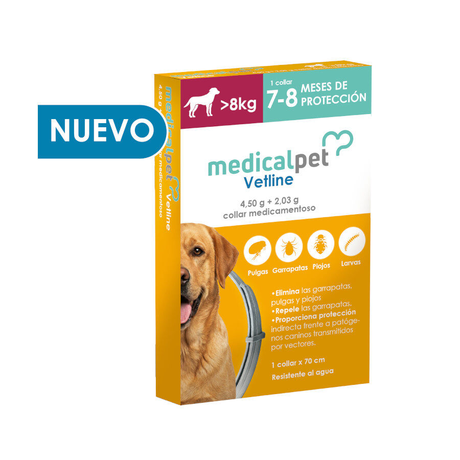 Medicalpet Vetline Collar Antiparasitario para perros, , large Imagen numero 2