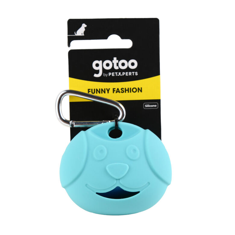 Gotoo Porta bolsas silicona azul para perros thumbnail