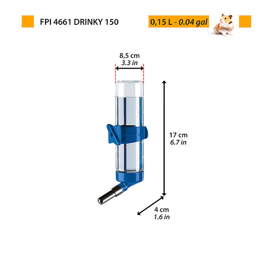 Ferplast Drinky Bebedero para roedores, , large Imagen numero 2