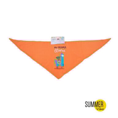 Summer Vibes Llama Bandana para perros
