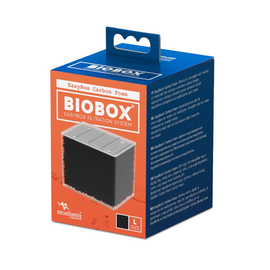 Aquatlantis Biobox Foam Carb&oacute;n para Filtro de acuarios, , large Imagen numero 1