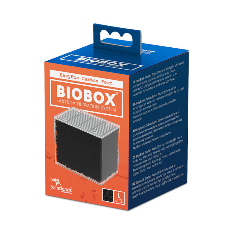 Aquatlantis Biobox Foam Carbón para Filtro de acuarios