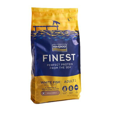 Fish4Dogs Mini Adult Finest Pescado Blanco pienso para perros