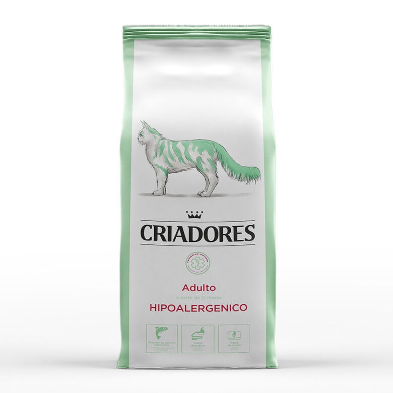 Criadores Dietetic Hipoalergénico Pescado pienso para gatos
