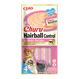 Churu Hairball Control Salm&oacute;n para gatos